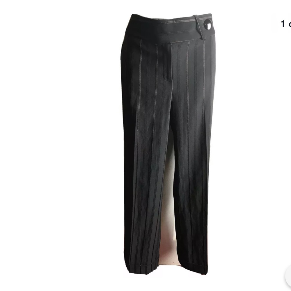 Designer Cato Black career dress pants size 10